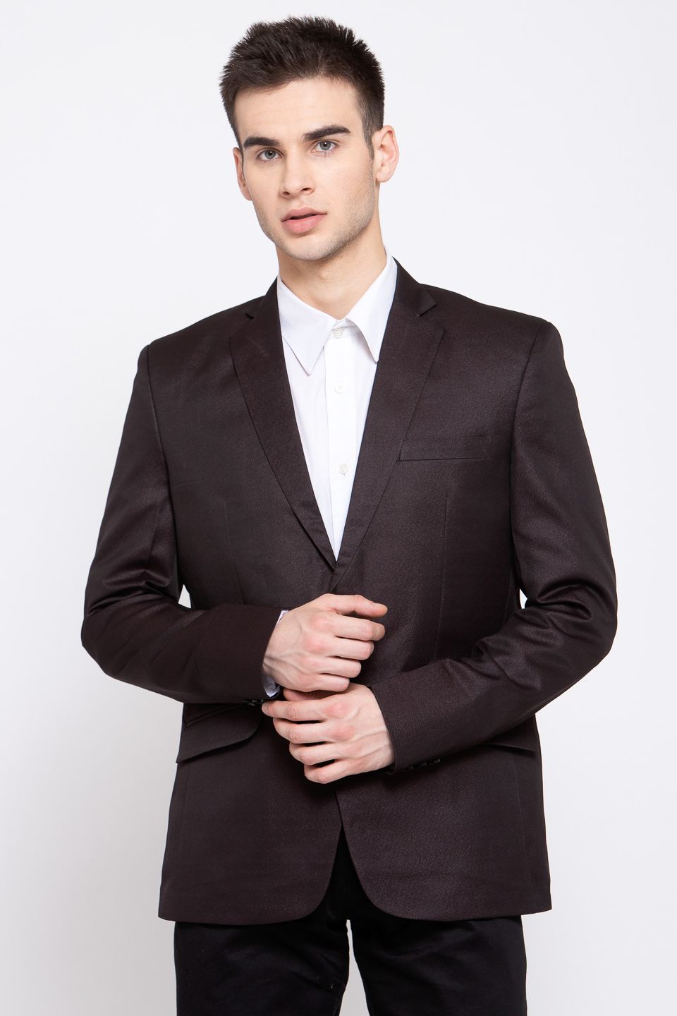 Wintage Men's Poly Blend Formal and Evening Blazer Coat Jacket