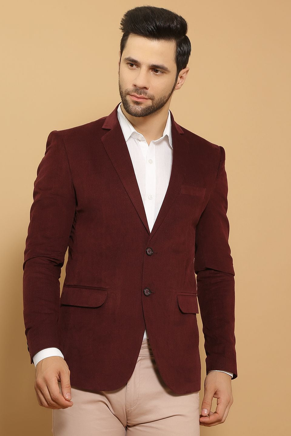 Maroon blazzer clearance