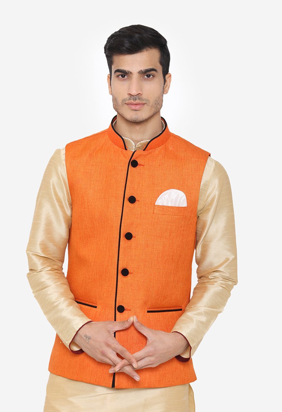 Modi jacket orange colour discount