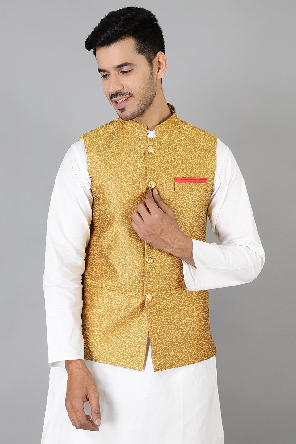 Yellow modi new arrivals jacket