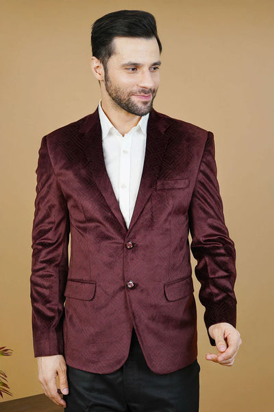 Velvet Red Blazers