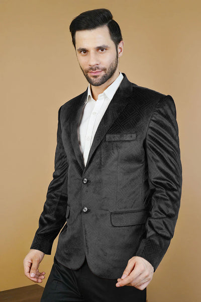 Velvet Black Blazers