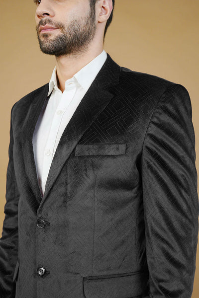 Velvet Black Blazers