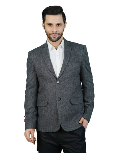 Wool Gray Bandhgala