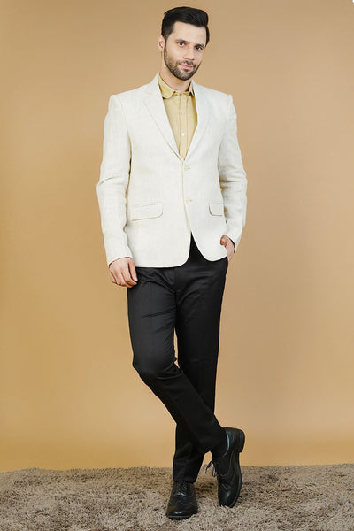 Linen Beige Blazers