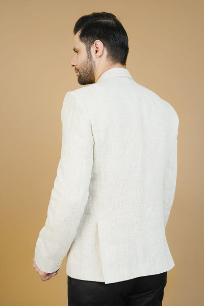 Linen Beige Blazers