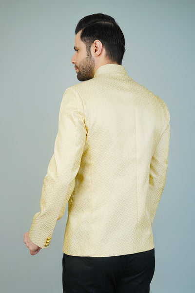 Rayon Beige Bandhgala
