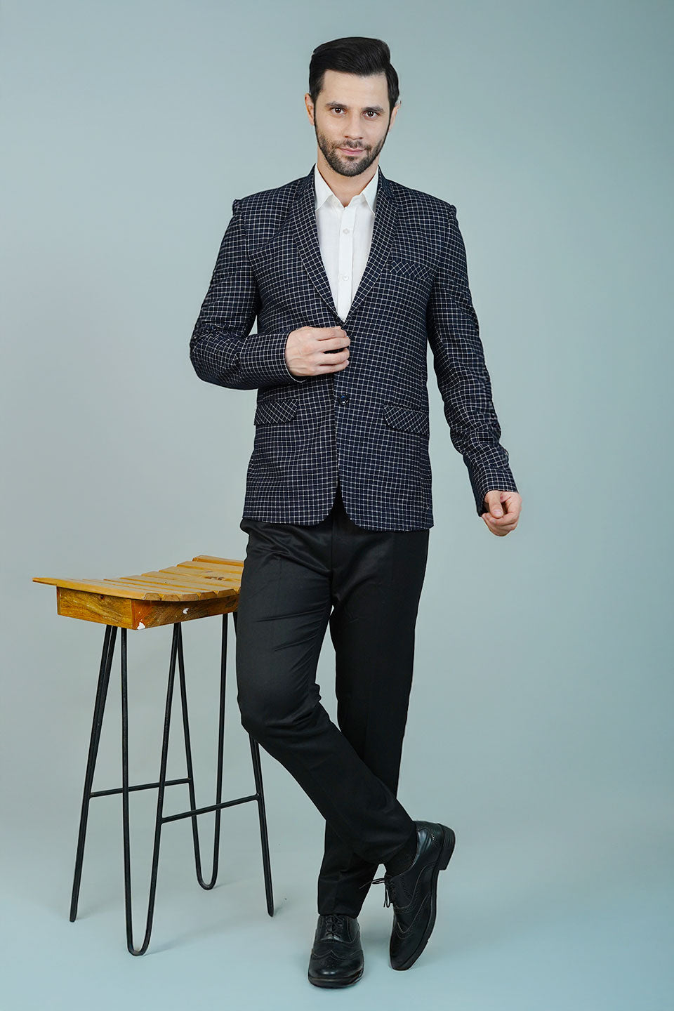 Wool Navy Blazers