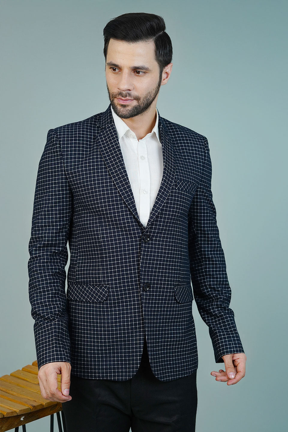 Wool Navy Blazers