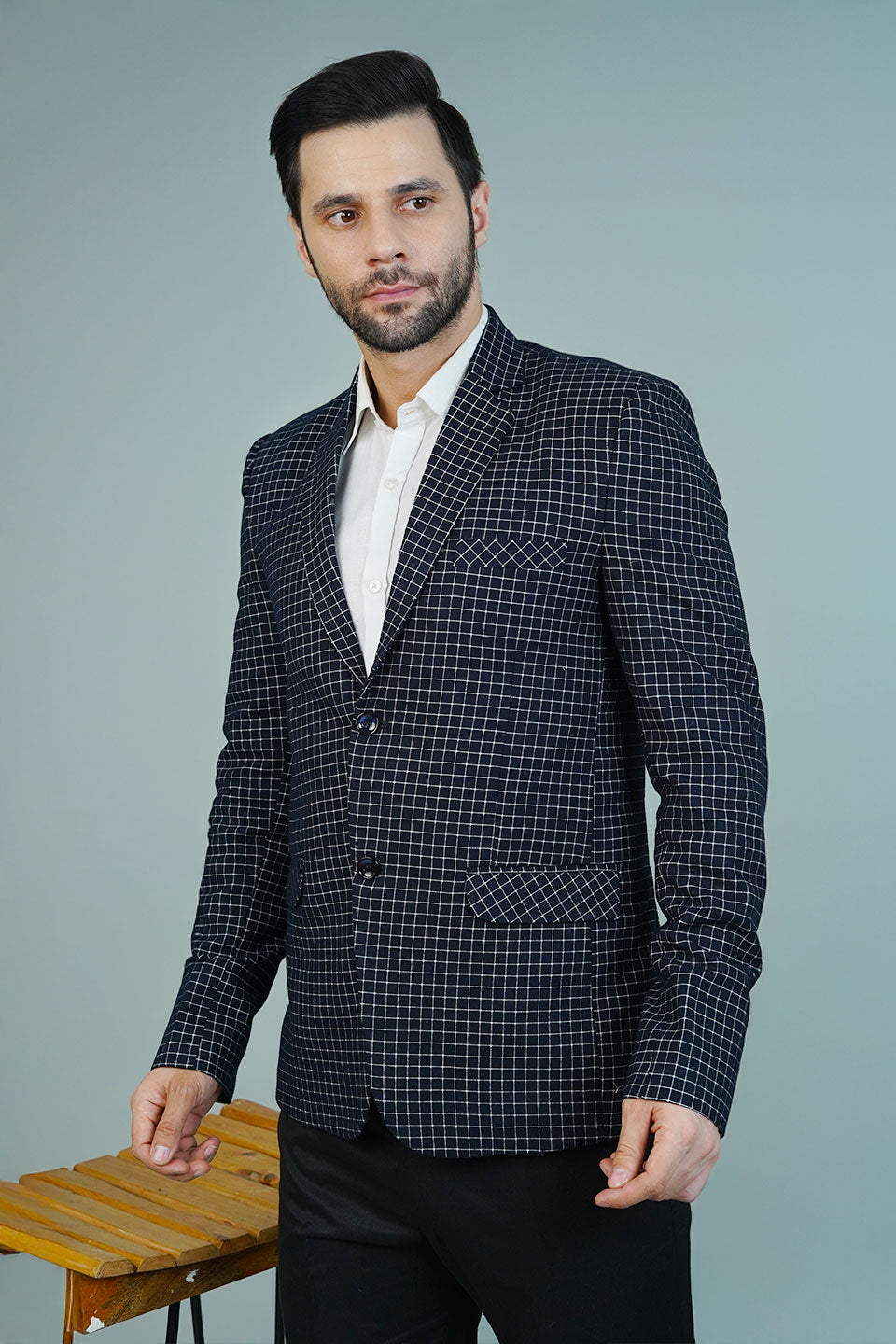Wool Navy Blazers