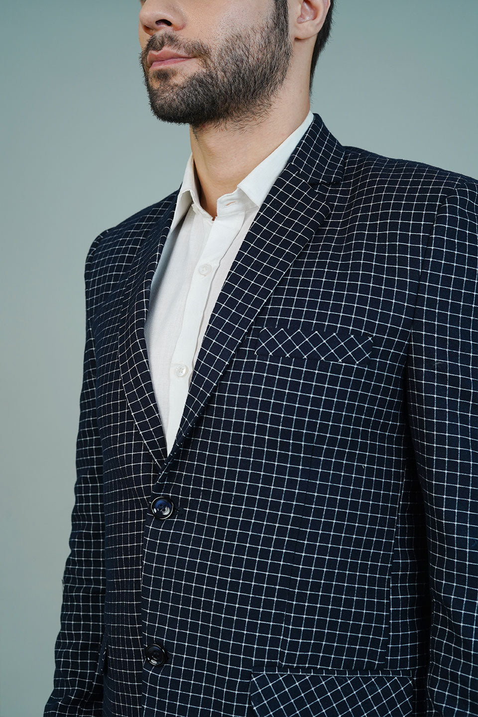Wool Navy Blazers