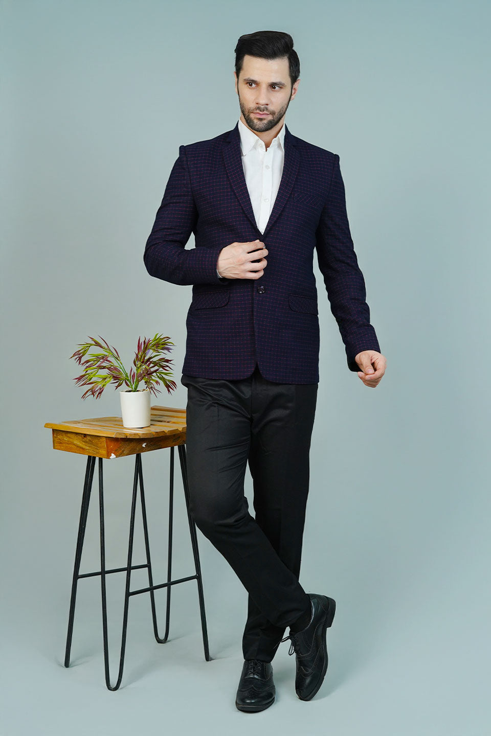 Wool Navy Blazers