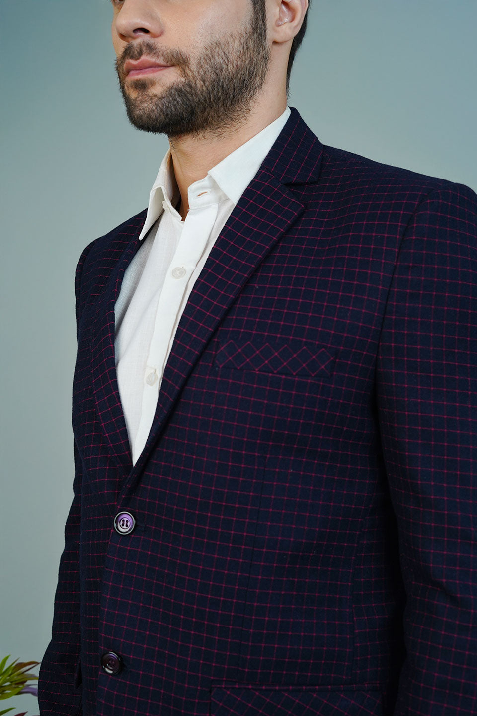 Wool Navy Blazers
