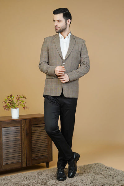 Wool Brown Blazers