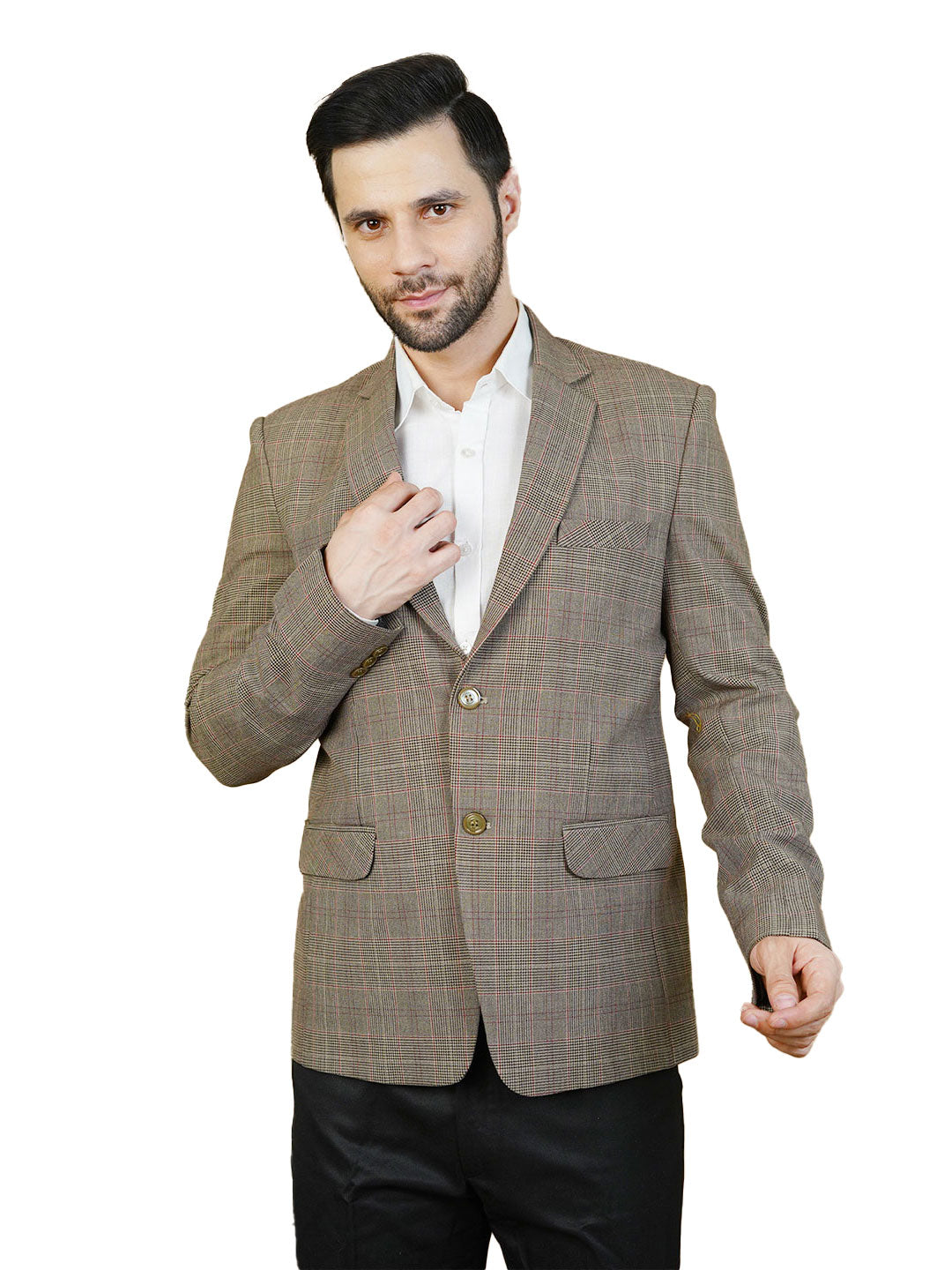 Wool Brown Blazers