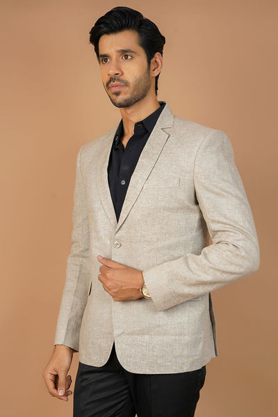 Linen Cream Blazer