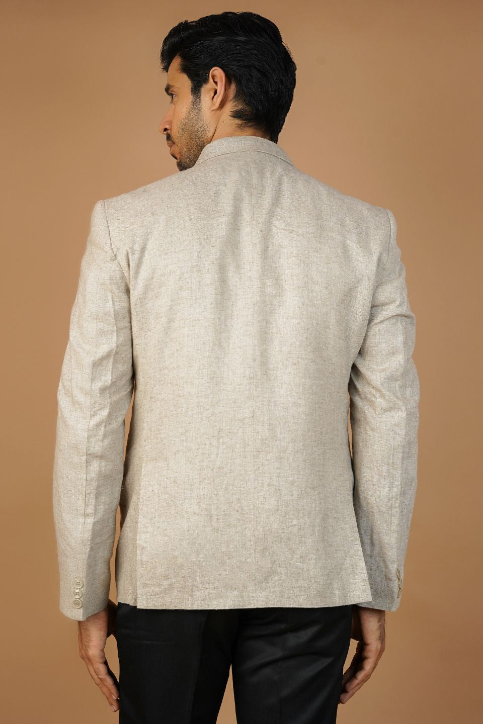 Linen Cream Blazer