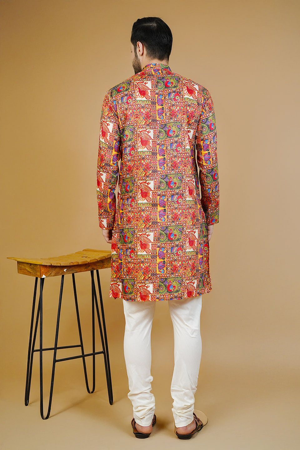 Cotton Multicolor Long Kurtas