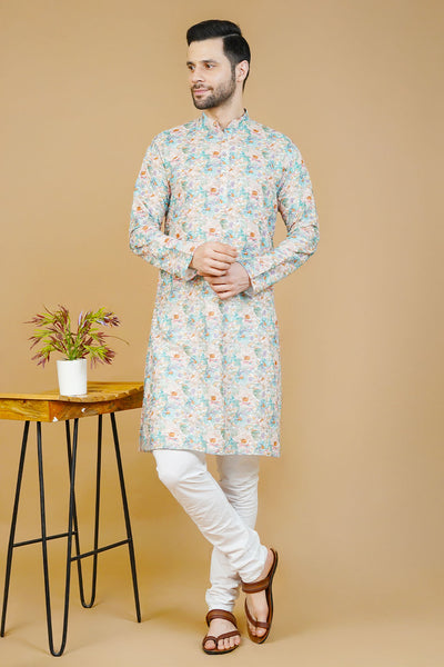 Cotton Green Long Kurtas
