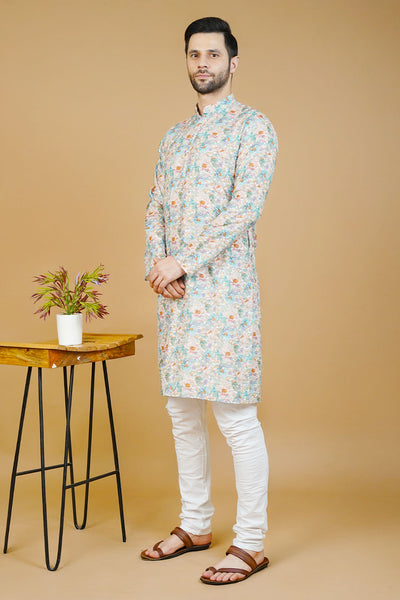 Cotton Green Long Kurtas