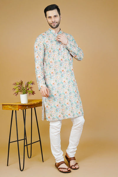 Cotton Green Long Kurtas
