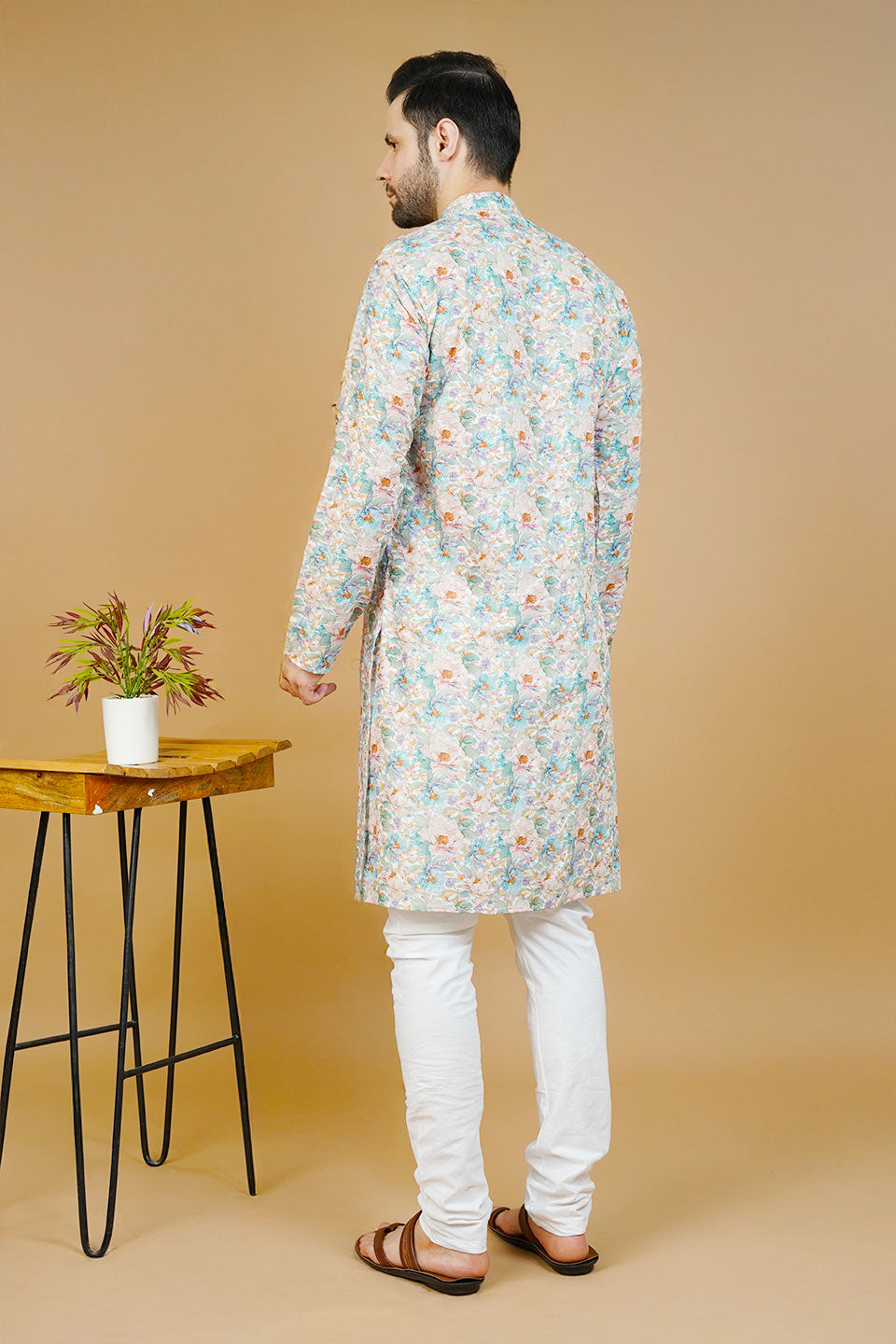 Cotton Green Long Kurtas
