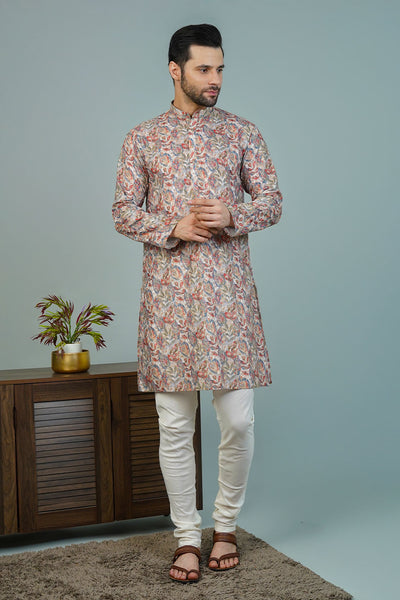 Cotton Multicolor Long Kurtas
