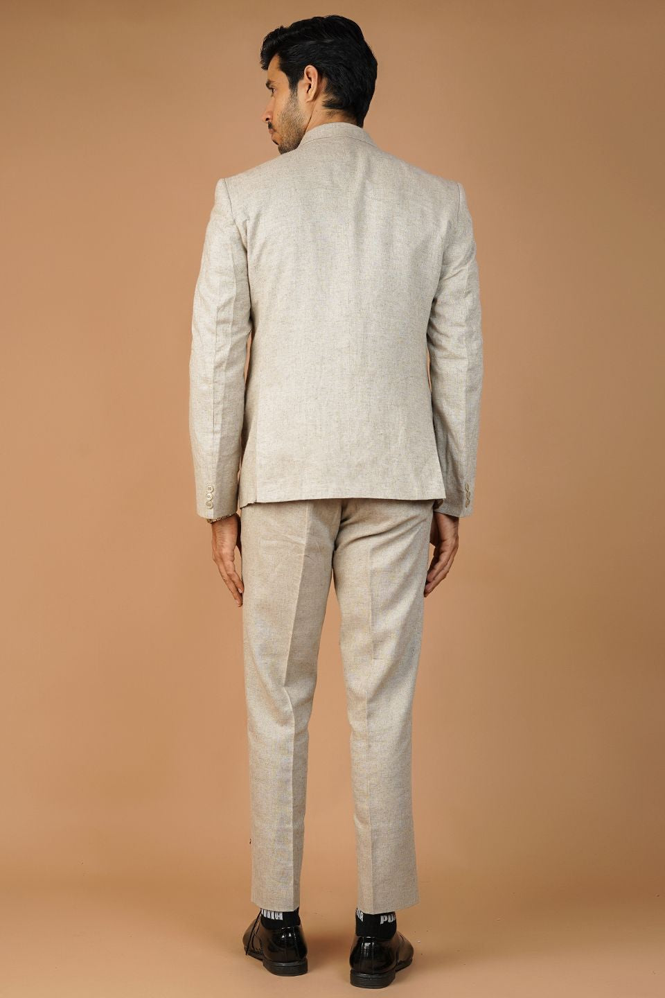 Linen Cream Suit