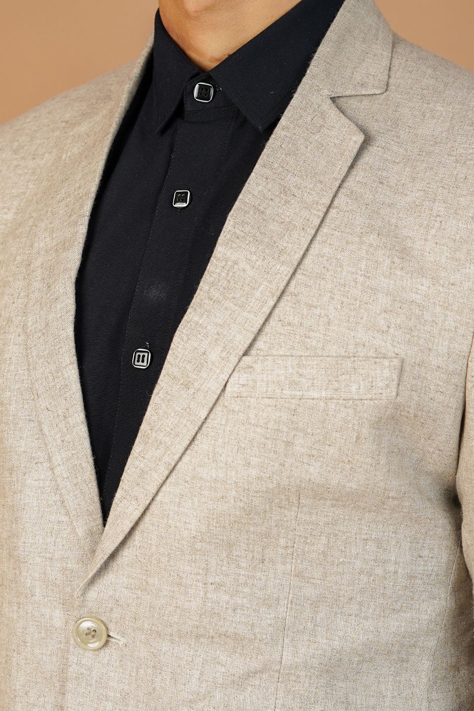 Linen Cream Suit