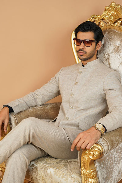 Linen Cream Suit