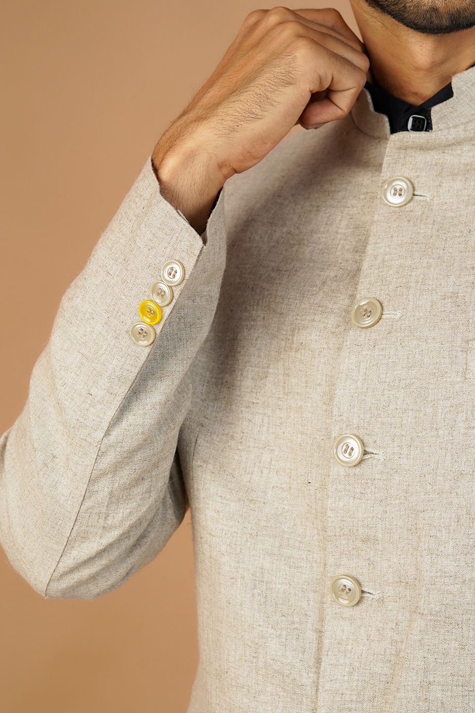 Linen Cream Suit