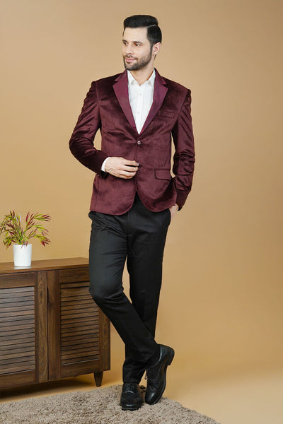 Velvet Red Blazers