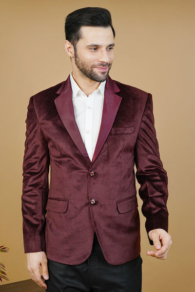 Velvet Red Blazers