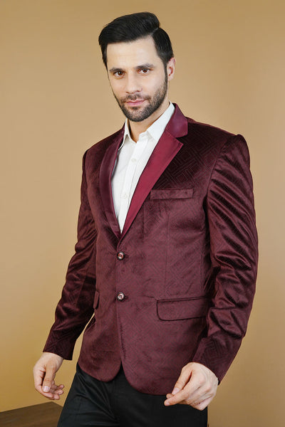 Velvet Red Blazers