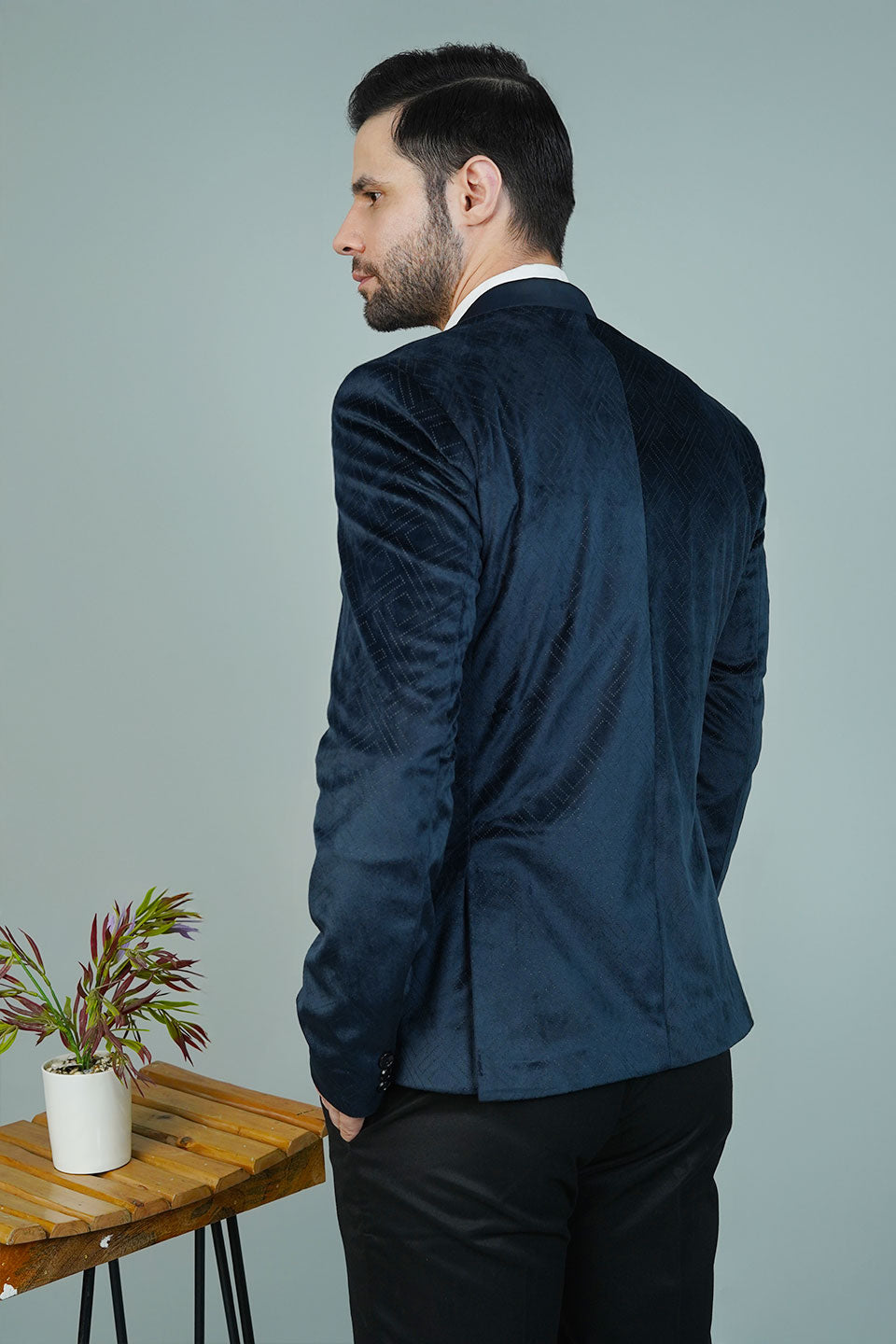 Velvet Blue Blazers