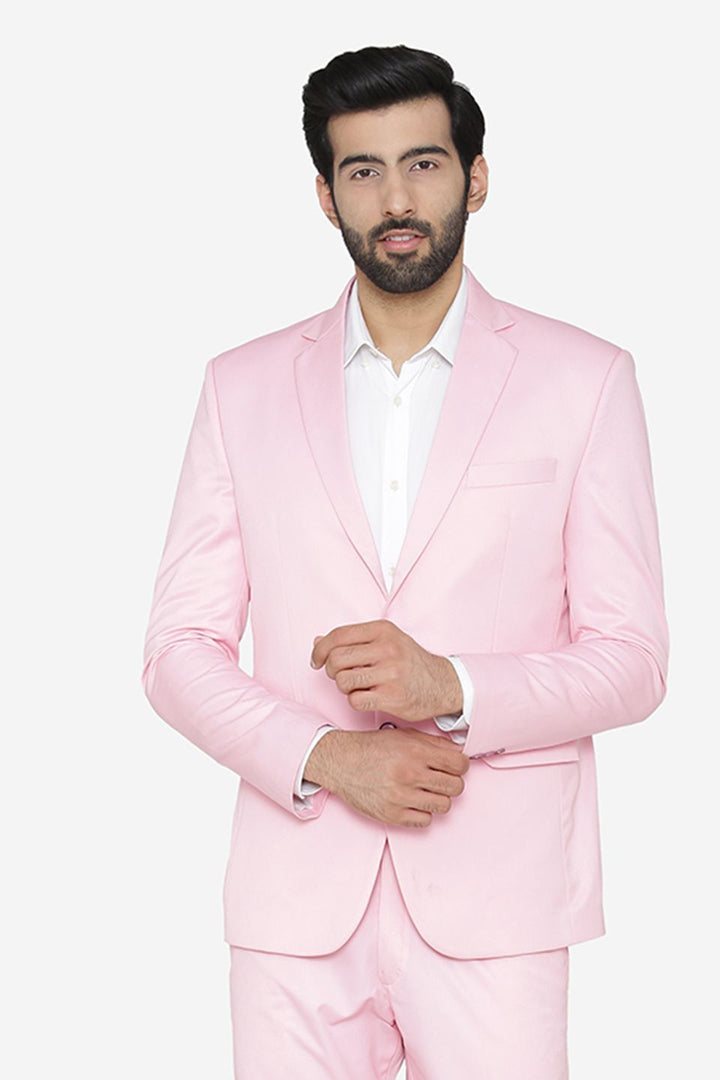 Light pink long jacket online