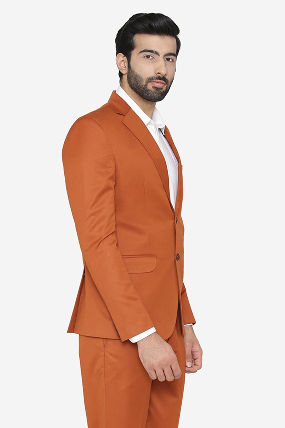Orange colour blazer best sale