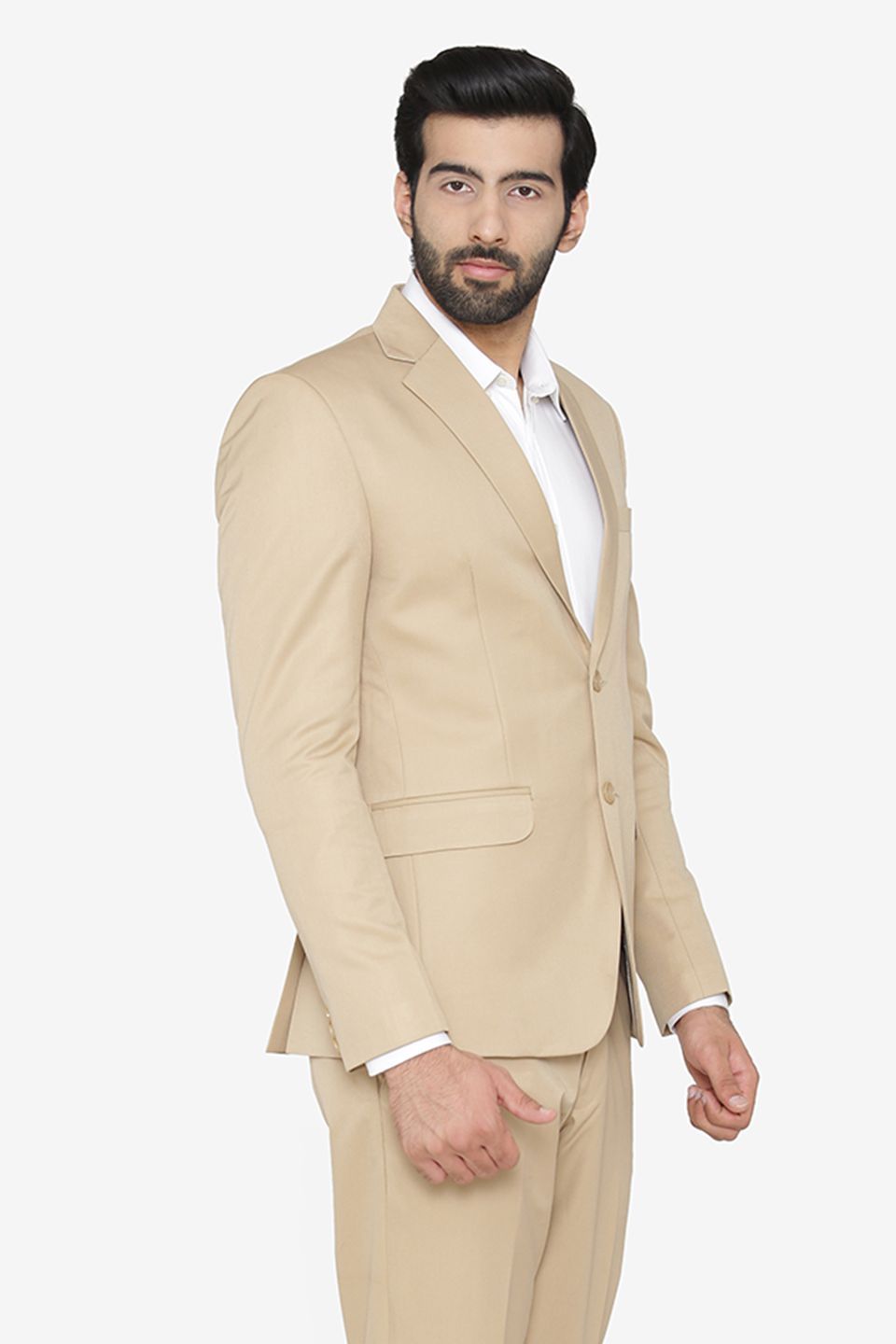 Beige blazer men best sale