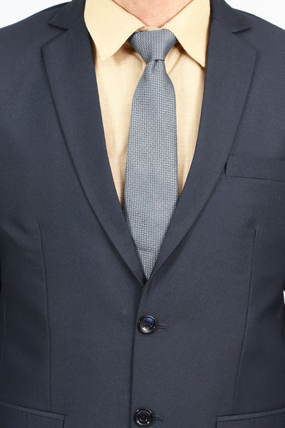 Polyester Cotton Blue 1 Two Piece Suit