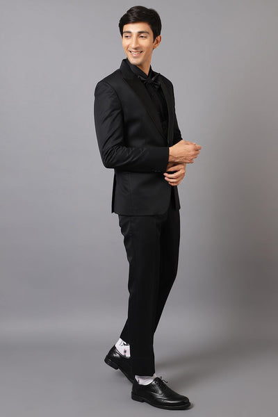 Tuxedo Black 3pc Suit