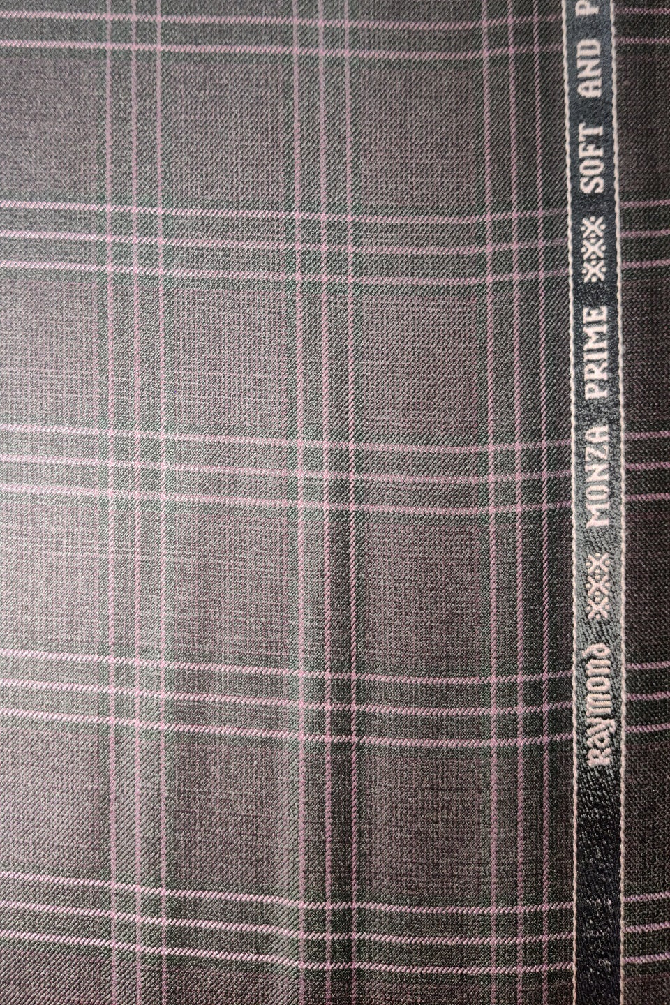 PV Wool (by Raymonds Mills) Checkered Brown Blazer