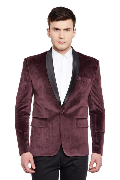 Tuxedo Jacket Mens Slim Fit Grey Velvet Dinner Blazer Shawl Lapel 1 Button  AZAR | eBay