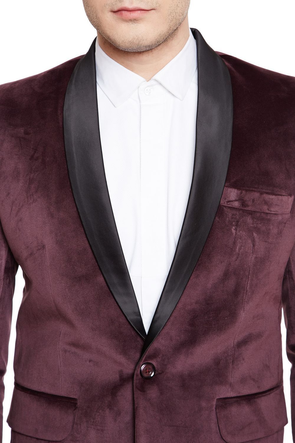 Wine colour velvet blazer outlet