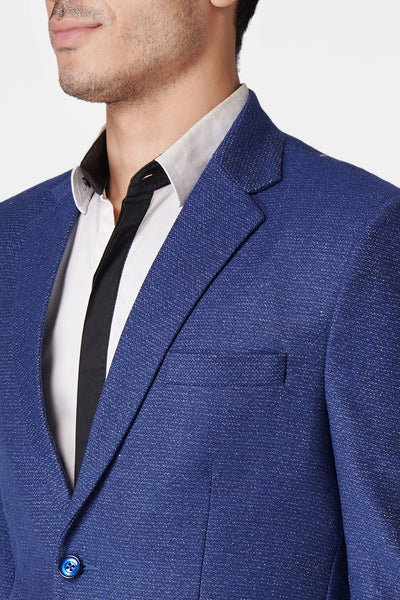 Tweed Blue Blazer