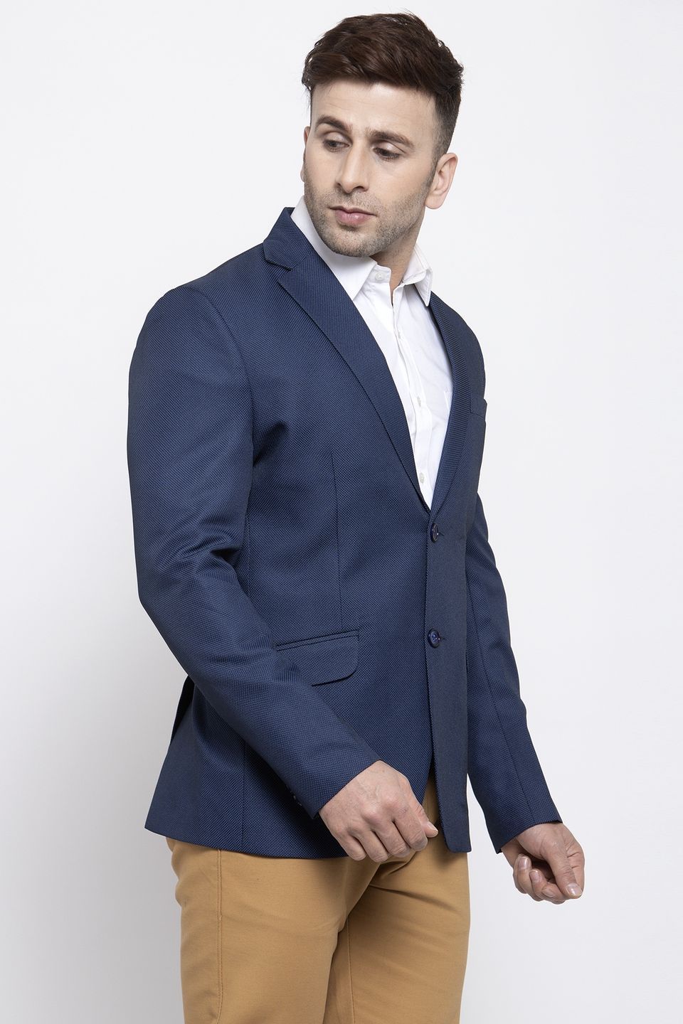 Coat with blazer deals