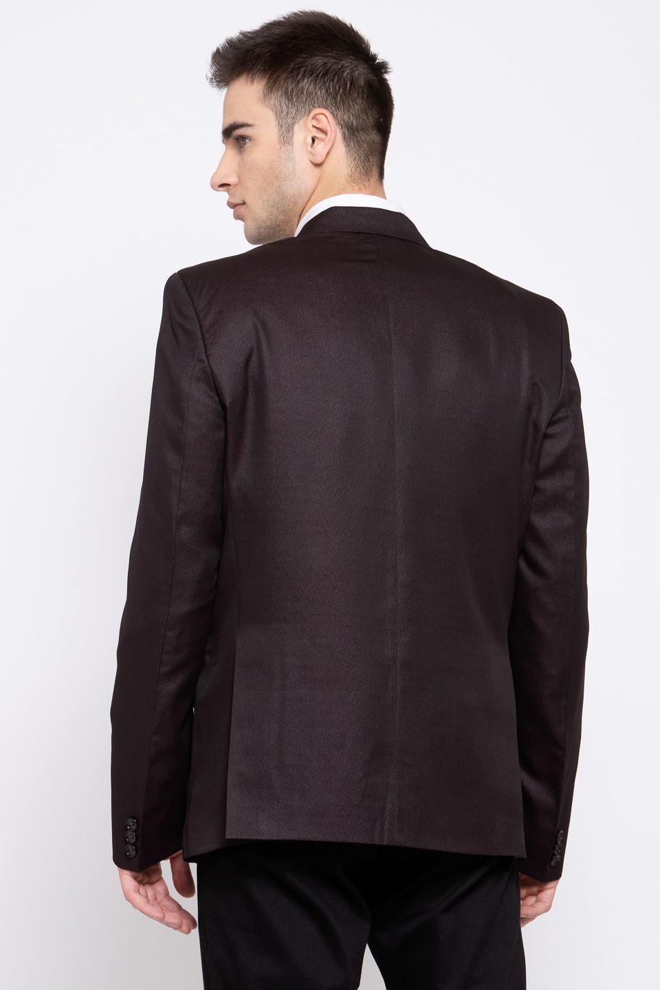 Wintage Men s Poly Blend Formal and Evening Blazer Coat Jacket Coffee