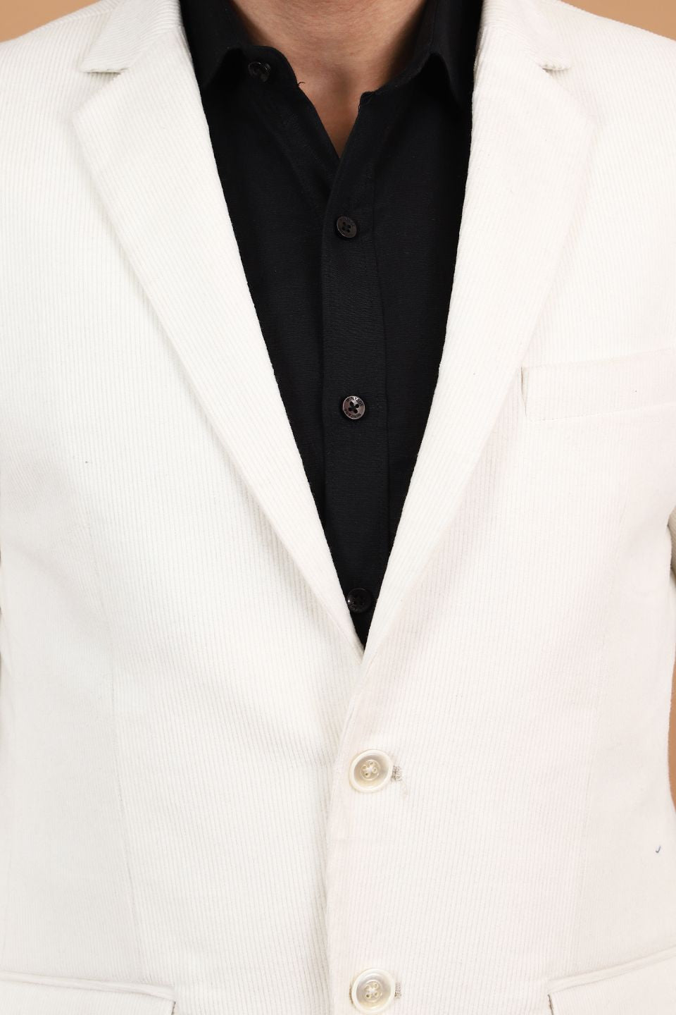Black Shirt White Blazer Combination White Blazer Black Trousers Sale