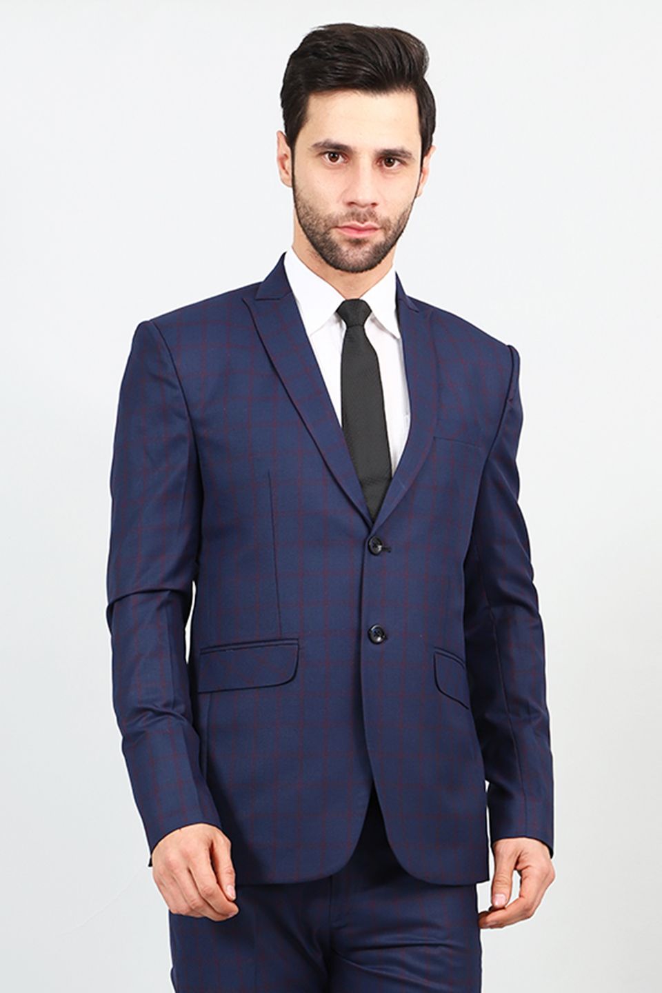 Poly Viscose Blue Blazer