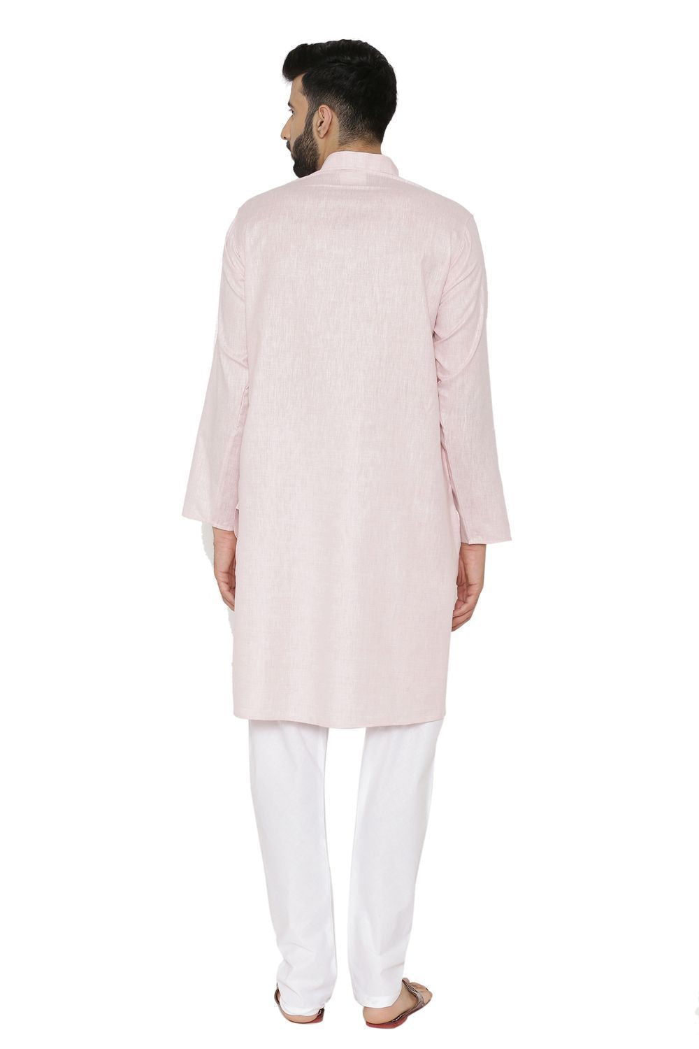 Cotton Rich Pink Kurta Pyjama