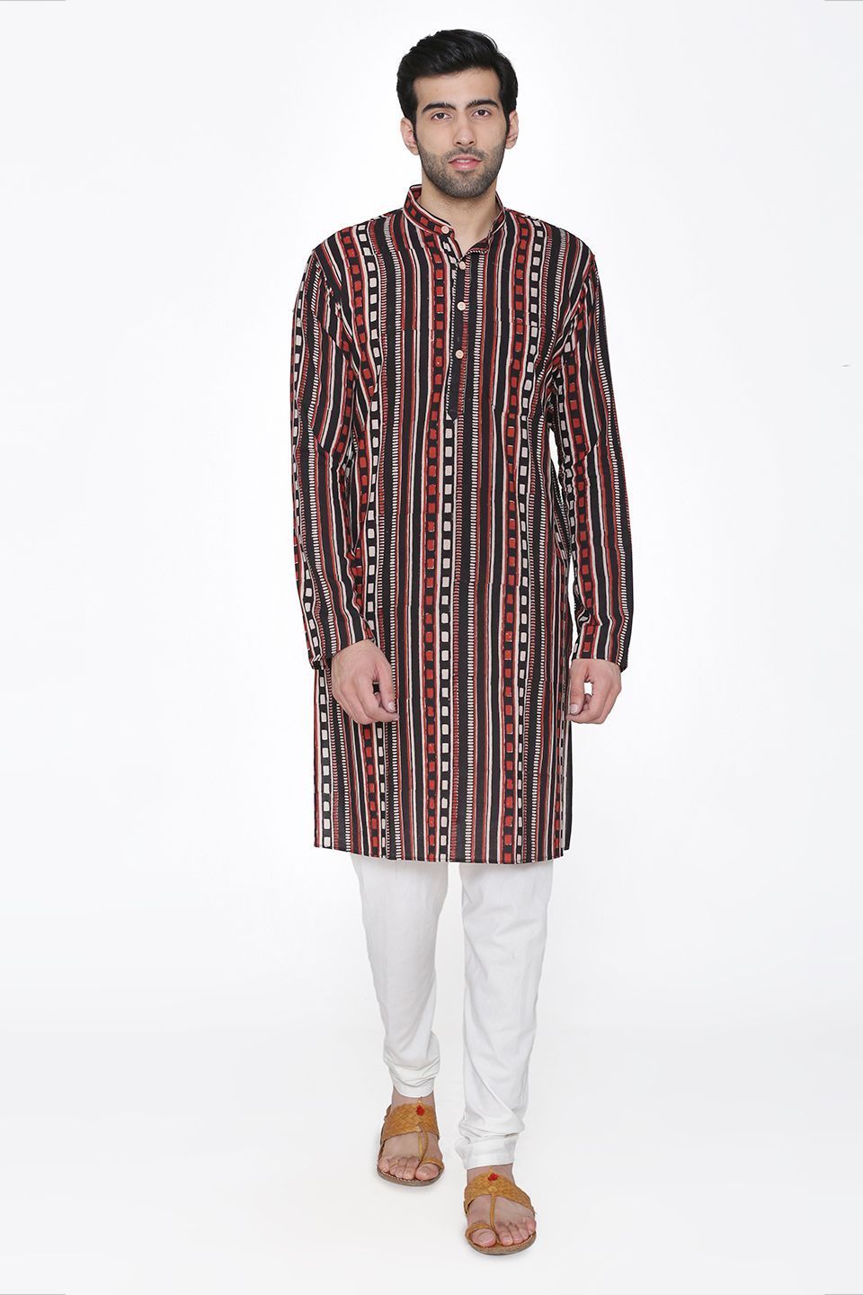 Jaipur 100%  Cotton multicolored Long Kurta